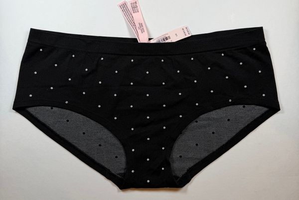 Panty Negra con puntos